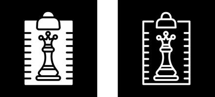 klembord schaak vector icoon