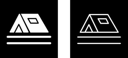 tent vector pictogram