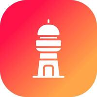 vuurtoren creatief icoon ontwerp vector