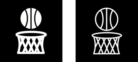 basketbal vector pictogram