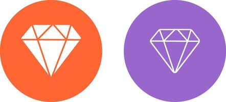 diamant vector pictogram