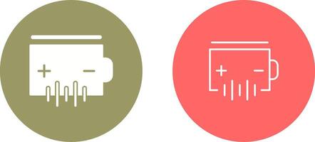 batterij vector pictogram