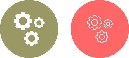 tandwiel vector pictogram