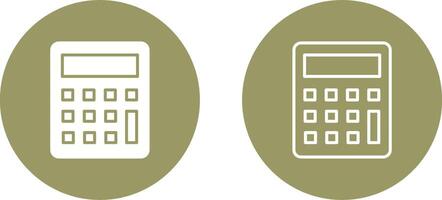 rekenmachine vector pictogram