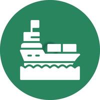 schip creatief icoon ontwerp vector