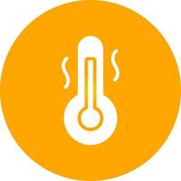 heet temperatuur creatief icoon ontwerp vector