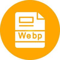 webp creatief icoon ontwerp vector