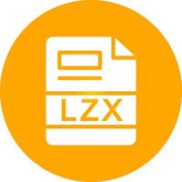 lzx creatief icoon ontwerp vector