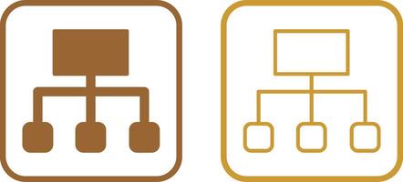 stroomdiagram vector pictogram