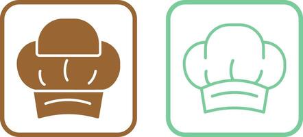 chef hoed vector icon