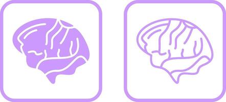 hersenen vector pictogram