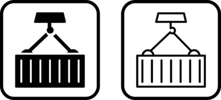 container vector pictogram