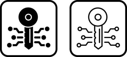 sleutel vector pictogram