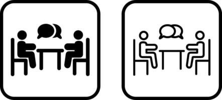 vergadering vector pictogram