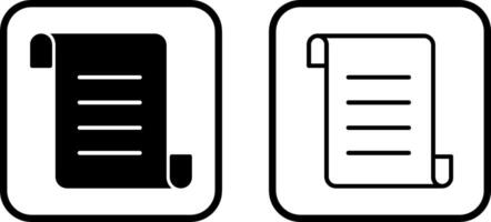 contract vector pictogram