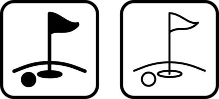 golf vector pictogram