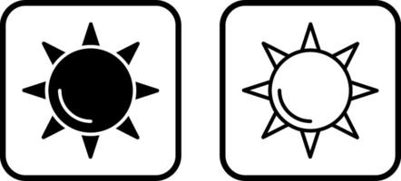 zon vector pictogram