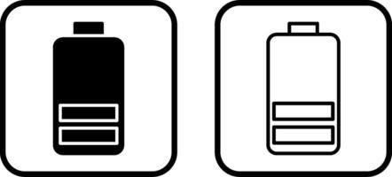 batterij vector pictogram