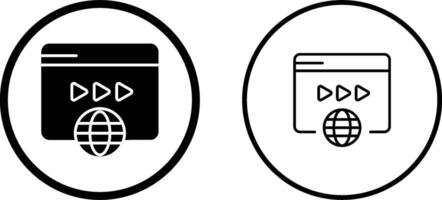 videomarketing vectorpictogram vector