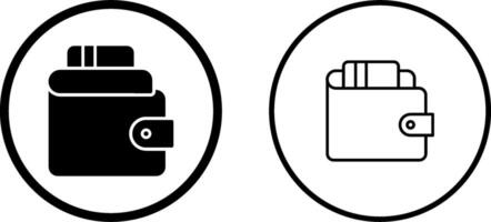 portemonnee vector pictogram