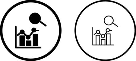 analyse vector pictogram