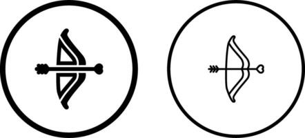 boogschieten vector icoon