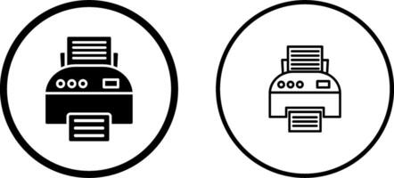 printer vector pictogram