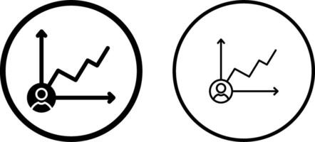 kandidaat diagram vector icoon