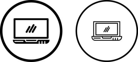 laptop vector pictogram