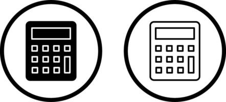 rekenmachine vector pictogram