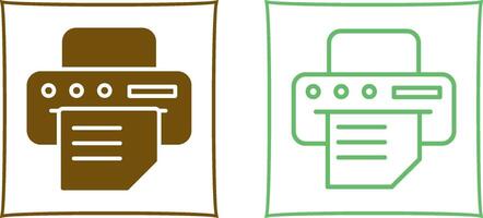 printer vector pictogram