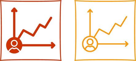 kandidaat diagram vector icoon