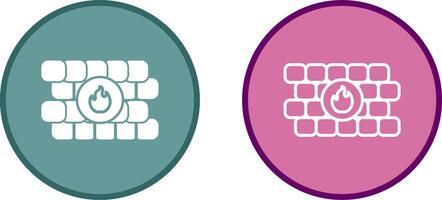 firewall vector pictogram