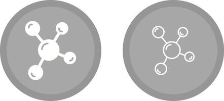 molecuul vector pictogram