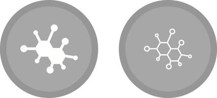 molecuul vector pictogram