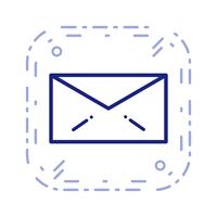 Vector e-mailpictogram