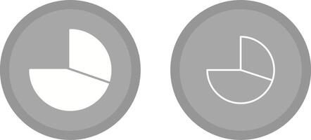 cirkeldiagram vector pictogram