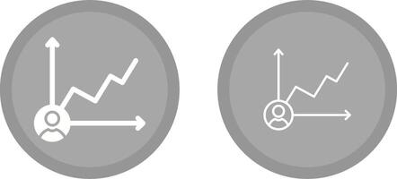 kandidaat diagram vector icoon