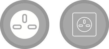 stopcontact vector pictogram