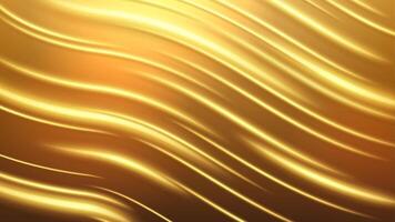 neon goud abstract breedbeeld achtergrond, vector illustratie