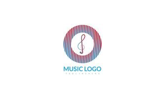 vector logo muziek-