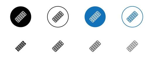 mondeling anticonceptie icoon vector