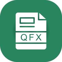 qfx creatief icoon ontwerp vector