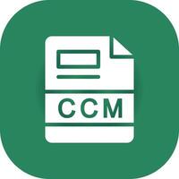 ccm creatief icoon ontwerp vector