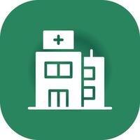 ziekenhuis creatief icoon ontwerp vector