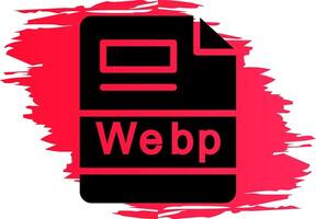 webp creatief icoon ontwerp vector