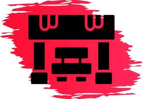 bus hou op creatief icoon ontwerp vector