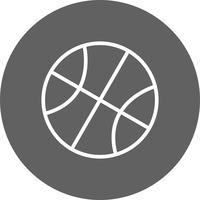 Basketbal pictogram vectorillustratie vector