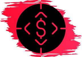 financiering doel creatief icoon ontwerp vector