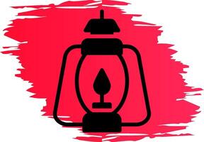 lantaarn creatief icoon ontwerp vector